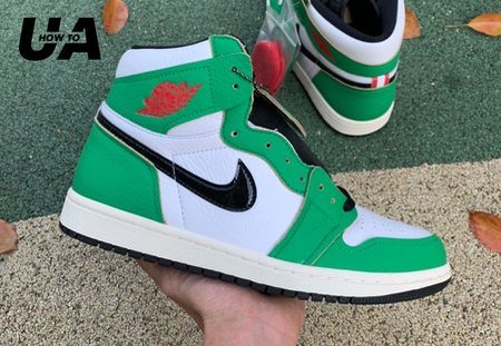 Nike Air Jordan 1 Retro High Lucky Green, Size: 40.5-46