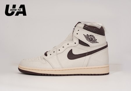 A Ma Maniere x Air Jordan 1 High OG DO7097-100 SIZE: 40.5-47.5