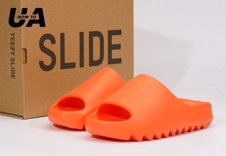 Yeezy SLIDE "Enflame Orange" (Run smaller, please choose a bigger size) 38-48