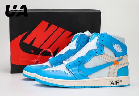 Off-White x Air Jordan 1 Retro High UNC 36-47.5