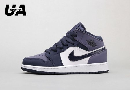 Air Jordan 1 Mid Obsidian Sanded Purple 36-46