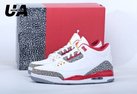 Air Jordan 3 Retro Cardinal Red Size: 40-47.5