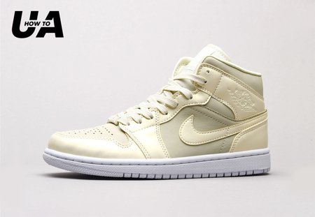 Air Jordan 1 MidGoose Feather Yellow 36-46