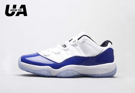 Air Jordan 11 Retro Low White Concord SP 36-45