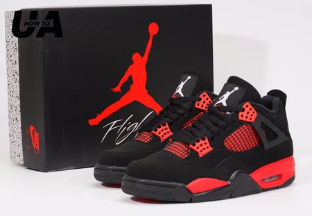 Air Jordan 4 Retro "Red Thunder" SIZE: 36-50.5