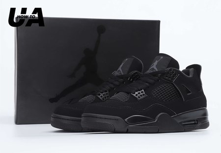 Air Jordan 4 "Black Cat" Global Hot Sale 2020 Explosion 36-48.5