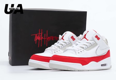 Air Jordan 3 Retro Tinker White University Red 40-47.5