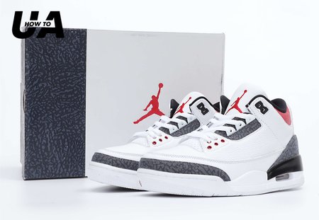 Air Jordan 3 Retro SE Fire Red Denim 40-47.5