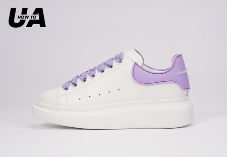 Alexander McQueen Oversized white purple SIZE: 35-45