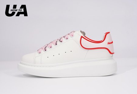 Alexander McQueen Oversized White Pink SIZE: 35-45