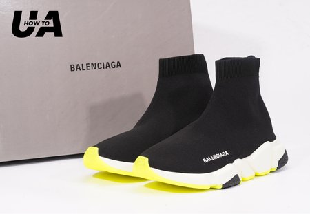 Balenciaga Speed Trainer Black Yellow size 36-45