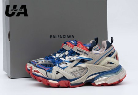 Balenciaga Track.2 Beige Blue Red (W) 35-45