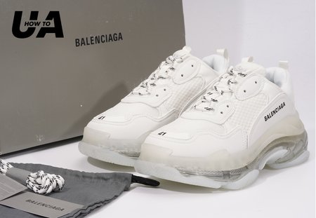 Balenciaga Triple S Clear Sole White SP35-45