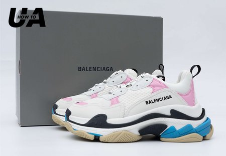 Balenciaga Triple S Light Pink Turquoise 35-45