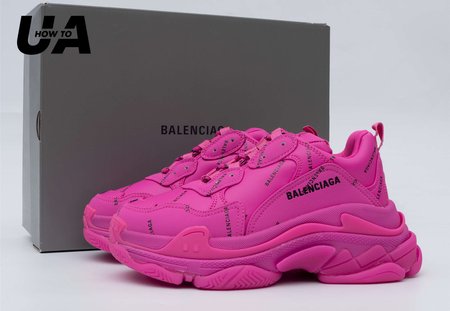 Balenciaga Triple S Pink Logo (W) 35-45