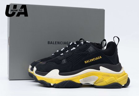 Balenciaga Triple S Black Yellow White SIZE: 35-45