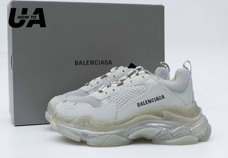 Balenciaga Triple S White Clear Sole (W) 35-45