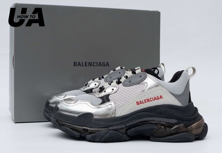 Balenciaga Triple S Silver Black 35-45