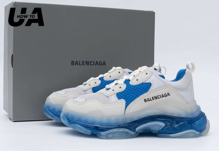 Balenciaga Triple S White Blue 35-45