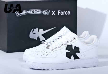 Chrome Hearts x NK Air Force 1 Triple White SIZE 36-45