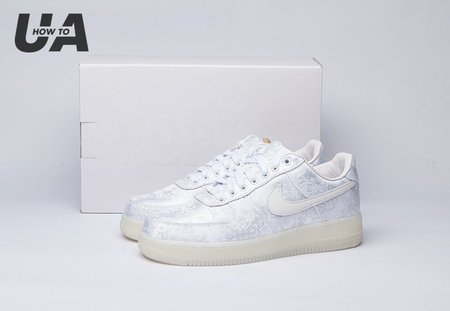 Nike CLOT x Air Force 1 White 36-46