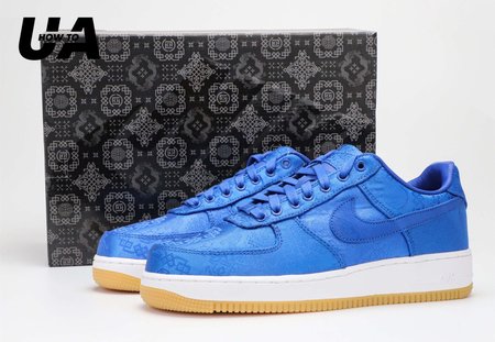 Nike CLOT X Air Force 1 (Blue) 36-46