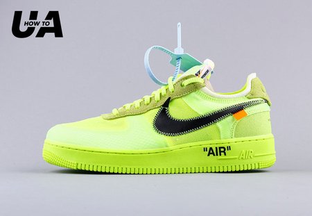 Nike x off-white Air Force 1 Part 2 volt the ten 40-46