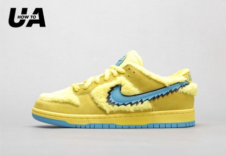 Nike SB Dunk Low Grateful Dead Bears Opti Yellow SP36-47.5