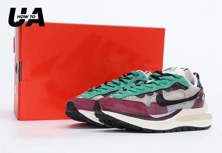 Nike Vaporwaffle x Sacai Villain Red Neptune Green 36-47.5