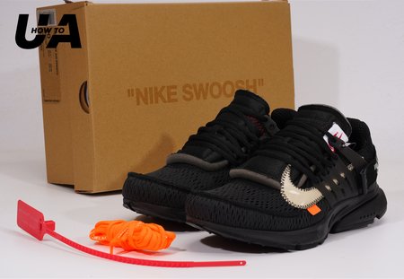 off-white x Air presto 2.0 Black SP: 40-47.5