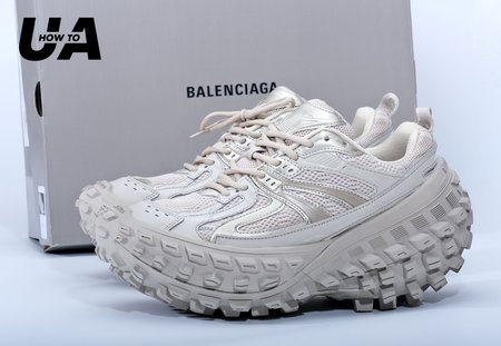 BALENCIAGA Defender Rubber Platform Sneakers Size 35-45