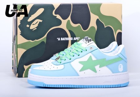 Bape Sta Low Pastel Blue Size 36-45