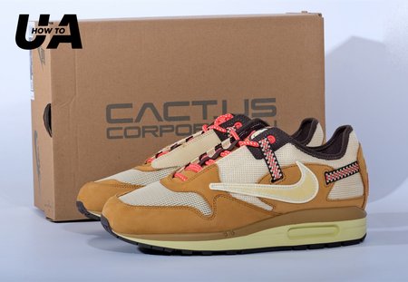 Travis Scott x Nike Air Max 1 Saturn Gold