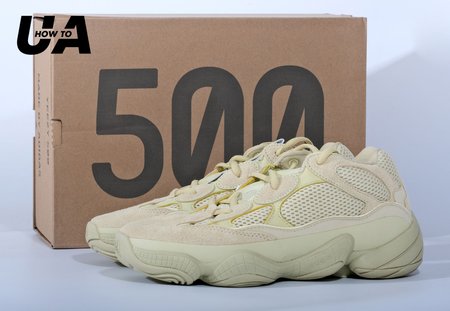 ADIDAS YEEZY 500 MOON YELLOW SIZE 36-48