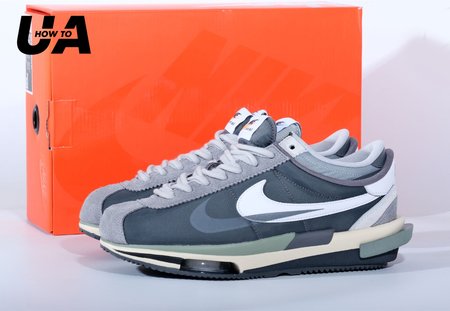 Sacai x Nike Cortez Black Grey 36-46