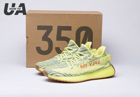 adidas Yeezy Boost 350 V2 Semi Frozen Yellow B37572 Size 36-48