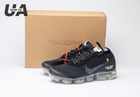 Nike Air VaporMax Off-White Black (2018) AA3831-002 Size 36-46