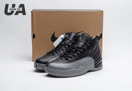 Air Jordan 12 Black Wolf Grey Size 40-47.5