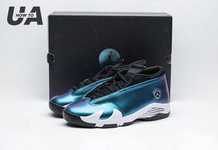 Air Jordan 14 Low Love Letter Mineral Teal Size 40-47.5