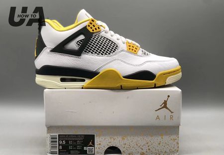 Air Jordan 4 Retro 'Vivid Sulfur'AQ9129-101 size US4-US13