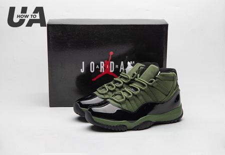 Air Jordan 11 Retro Army Green Black CT8012-300 Size 40-48.5