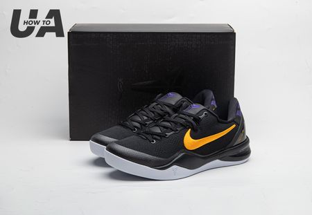 Nike Kobe 8 Protro Lakers Away HF9550-001 Size 40-48.5