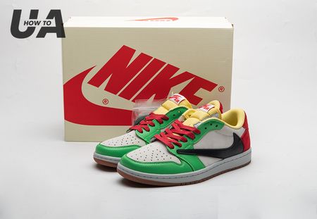 Travis Scott x Air Jordan 1 Low Joker CQ4277-112 Size 36-46